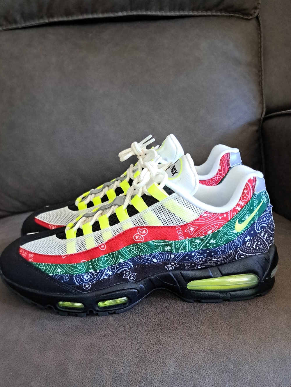 Nike Air Max 95 Bandana Multi-Color Sneakers